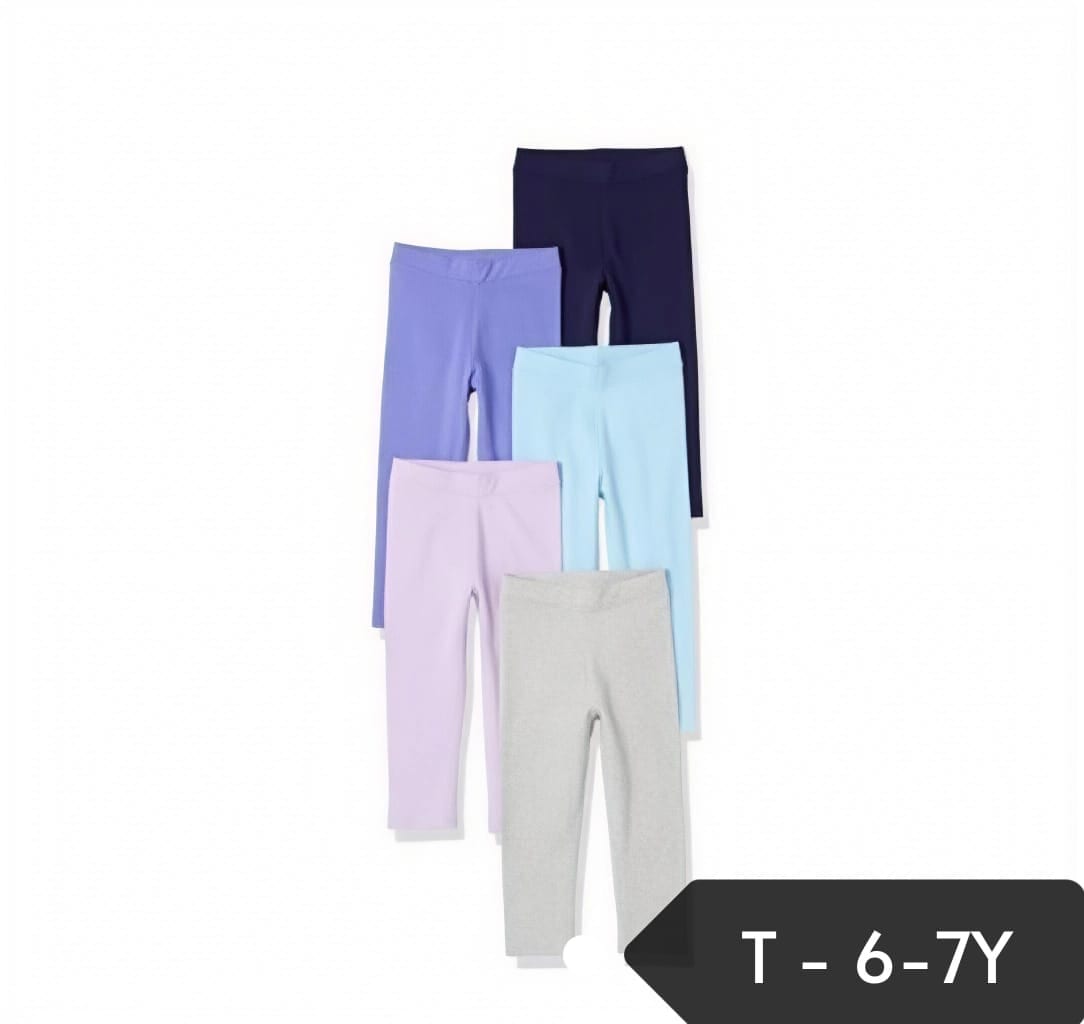 Leggings de niña pack de 5
