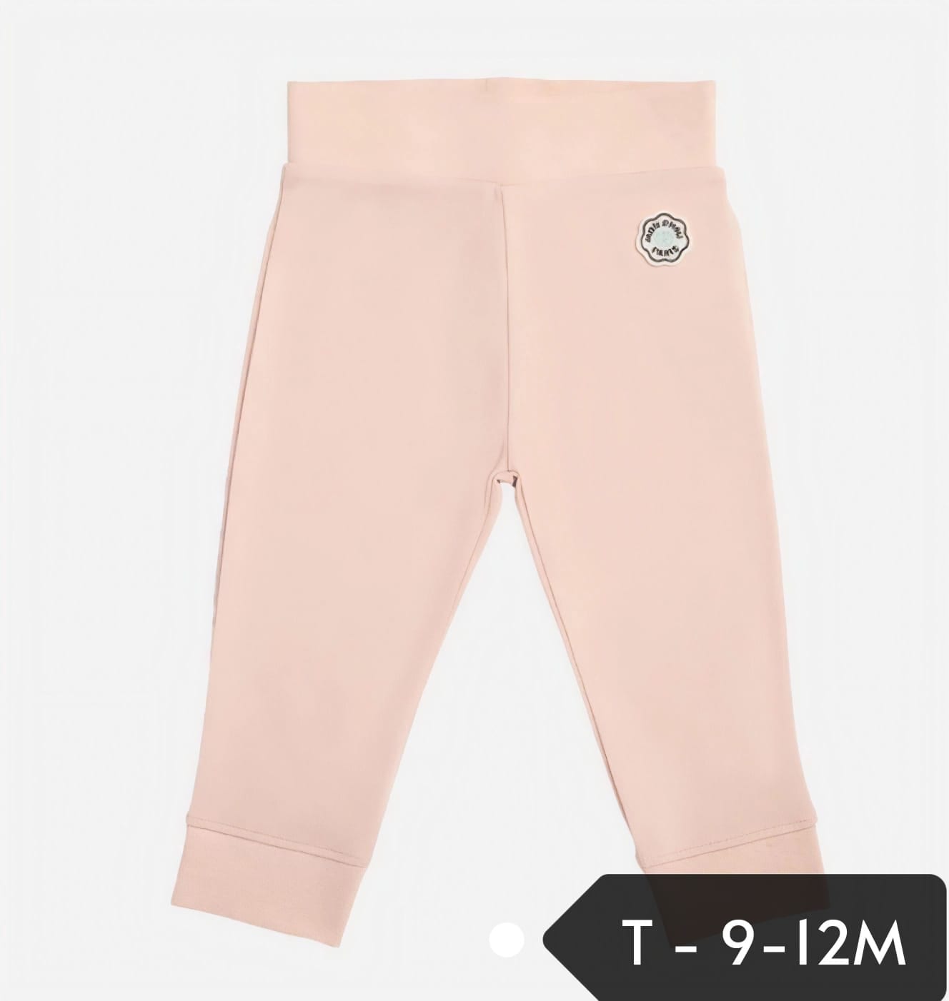 Leggings de bebé de cintura ancha