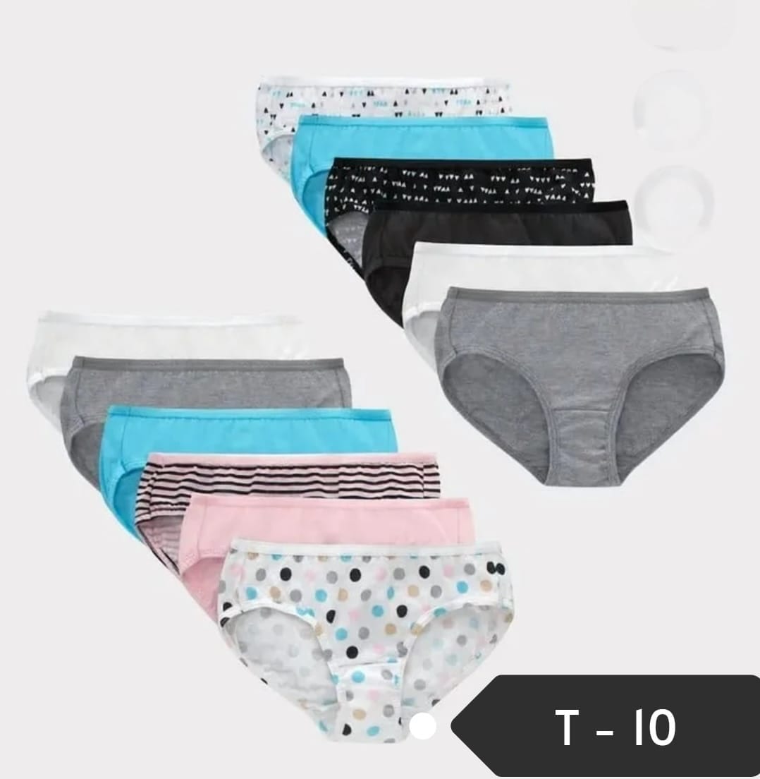 Calzones de niña pack de 12